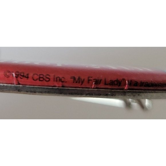 My Fair Lady Pin Back Button 1995 Employee Home Video Promo Audrey Hepburn - Picture 7 of 7